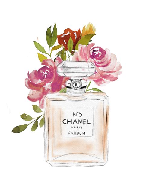 free printable Chanel paintings